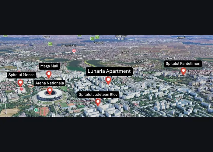 Lunaria Near National Arena & Mega Mall Appartamento *